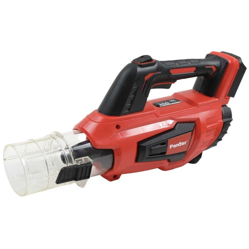 Suflanta frunze Panzer, acumulator neinclus 18 V, 13000 - 16000 rpm, 9.5 volum aer mc / min, viteza 126 km/h, LED luminos, curatarea aleilor, trotuarelor, sau alte zone ale gradinii