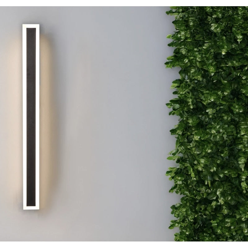 Aplica exterior cu LED, 33 W, 1400 lm, IP 65, lumina neutra, alb si negru, modern, 4000K, gri inchis, modern, 220, durata viata medie 20000 h