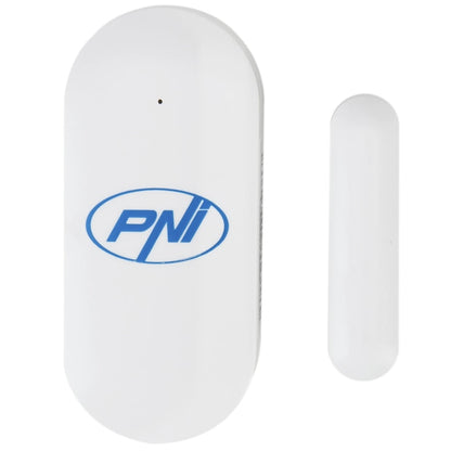 Sistem alarma wireless PNI, control Tuya, actiune 100 metri, detectie de miscare, de la -26 la +60 grade, 230V, alb si negru, IP20