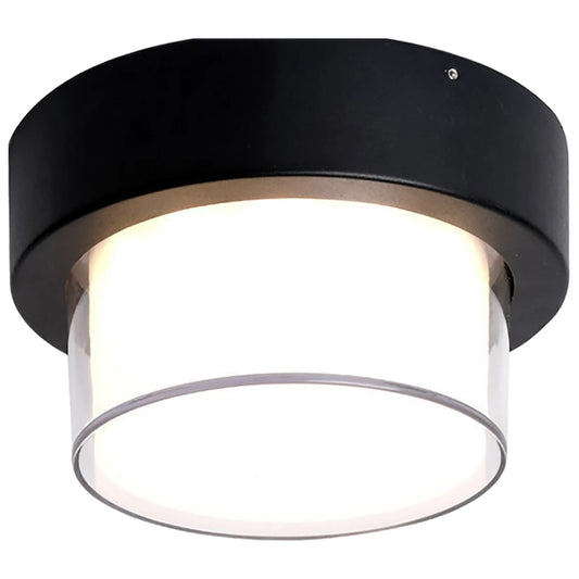 Aplica exterior Klausen, 12 W, lumina neutra, negru, 16x10x10cm
